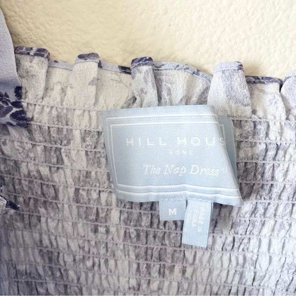 Hill House MEDIUM The Ellie nap midi dress in Lilac Tonal Floral color - Picture 5 of 7